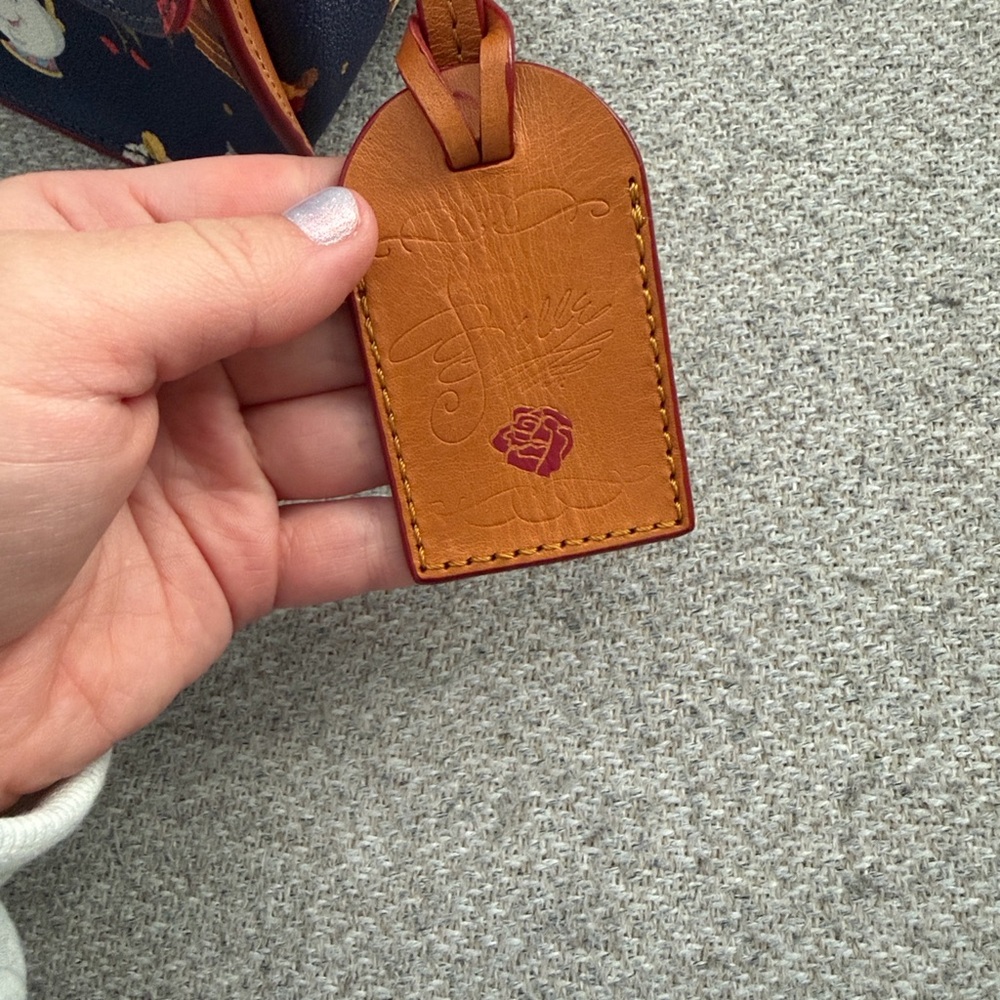 Disney Dooney & Bourke Beauty And The Beast Navy … - image 8